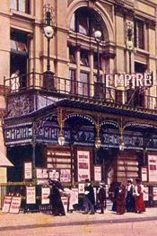 The Empire Theatre London around 1910